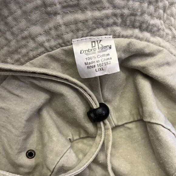 St Thomas USVI Bucket Hat with drawstring and toggle - Picture 6 of 6